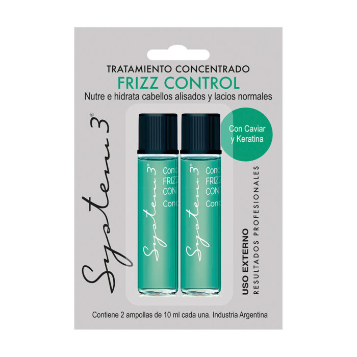 concentrado frizz control blister (ampolla verde) - Imagen 2