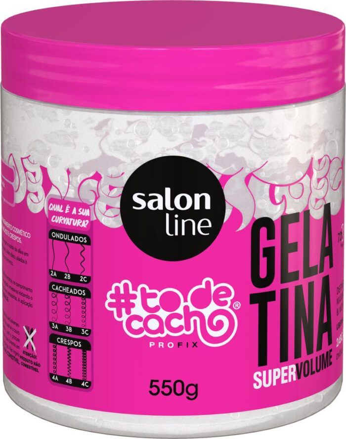 gelatina super volumen -salon line 550ml