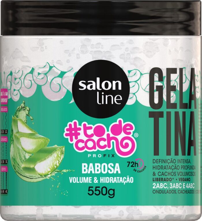 gelatina aloe vera- volumen y hidratacion