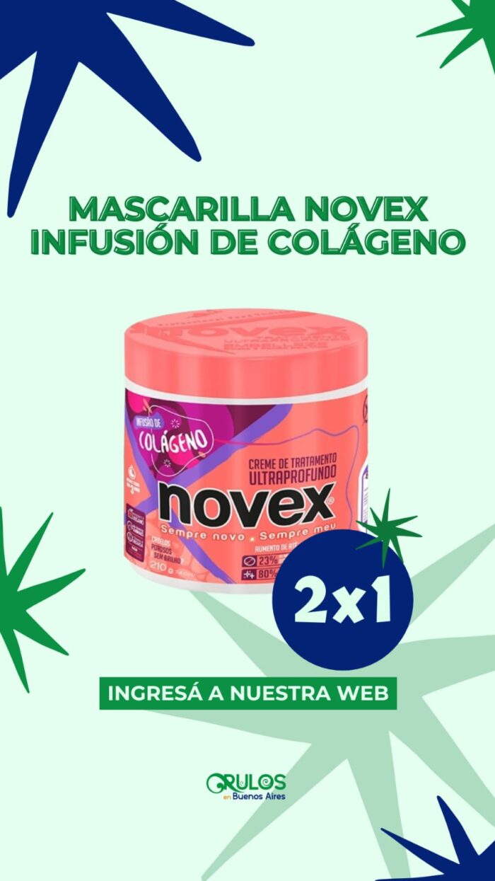 mascarilla – infusion de colageno -novex 210g