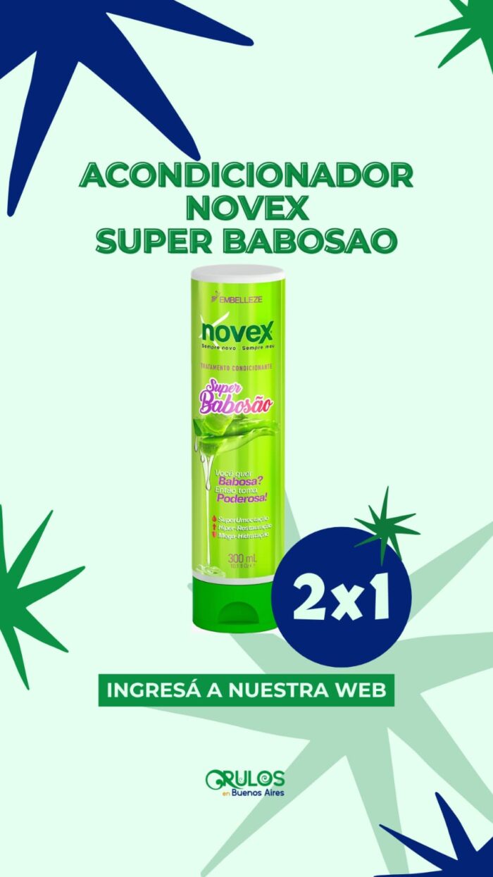 Acondicionador  Aloe Vera - NOVEX - Imagen 2