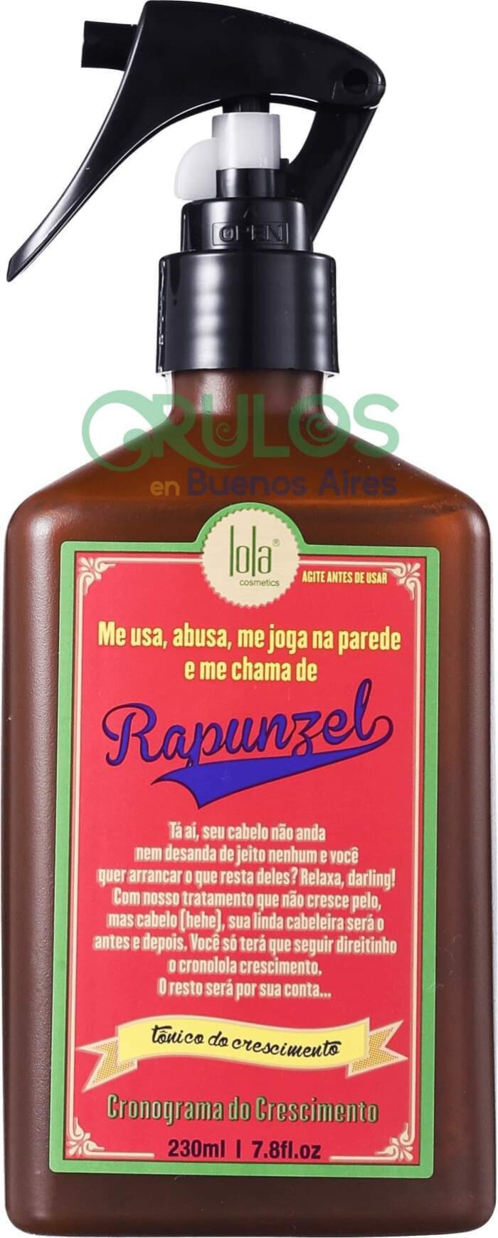 Rapunzel - Tônico de Crescimento -LOLA COSMETICS - 250ml - Imagen 3