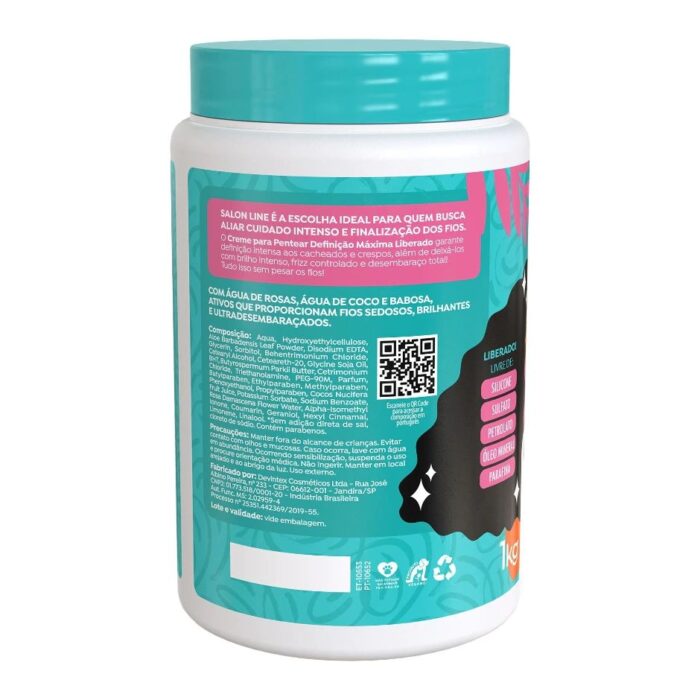 Crema para peinar Máxima Definición 1KG - SALON LINE - Imagen 4