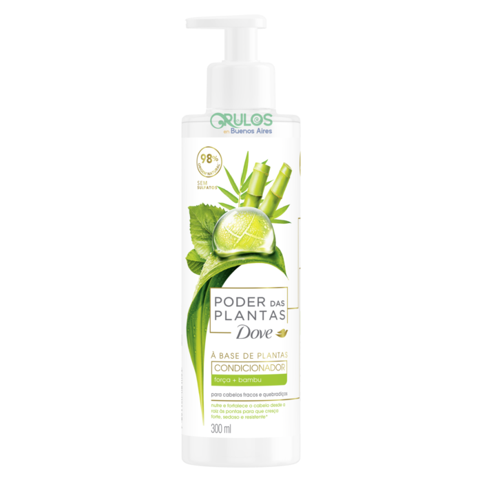 Dove Real Poder de las Plantas Acondicionador Fuerza+Bambú