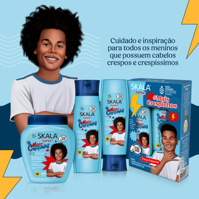 Shampoo, acondicionador y mascarilla mais crespinho - Imagen 2