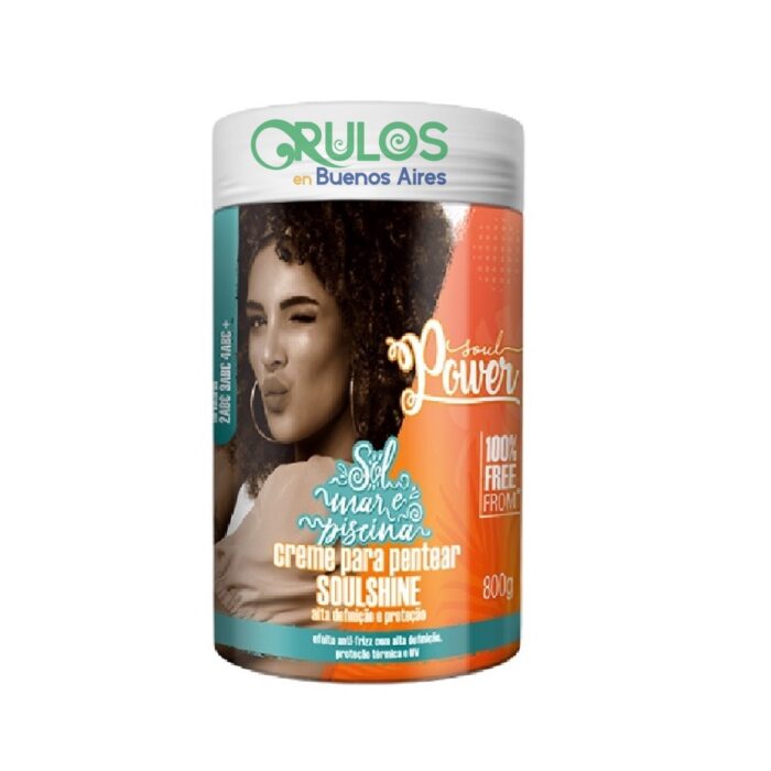 crema para peinar sol, mar y pileta soulshine – soul power