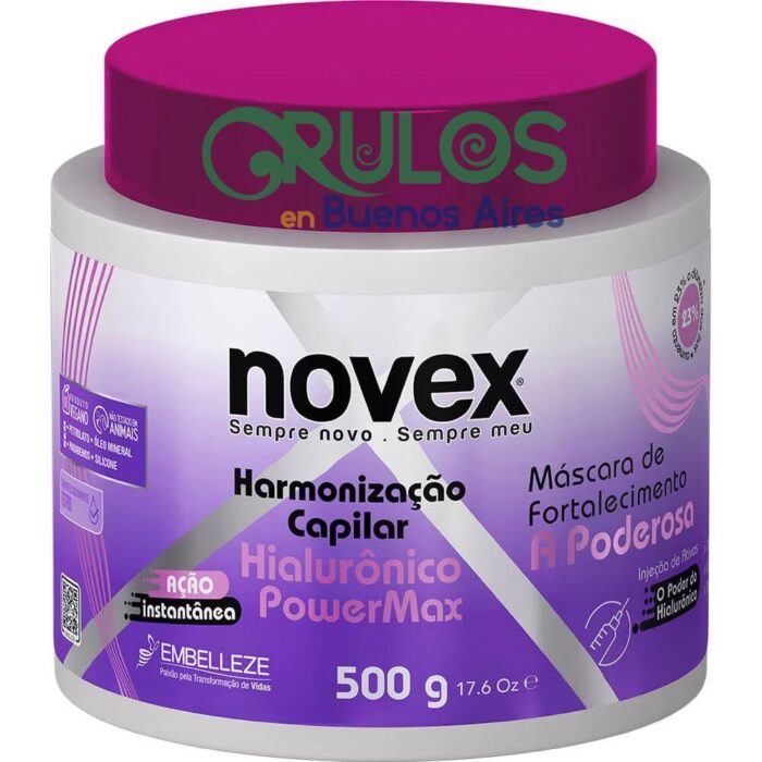 Mascarilla Novex Hialuronico Armonizacion Capilar
