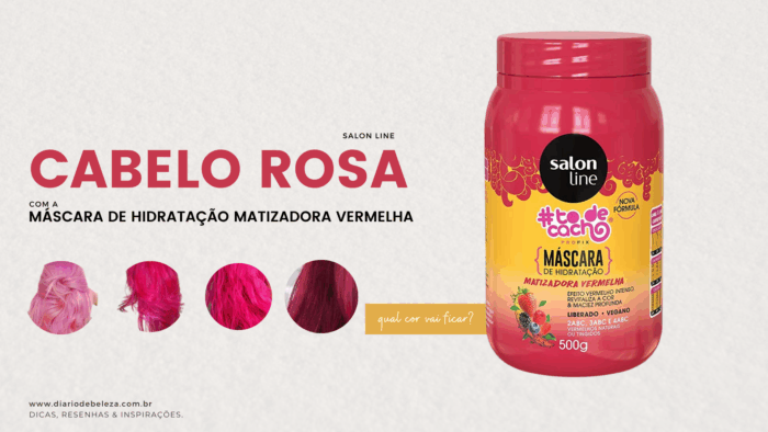 Mascarilla matizadora ROJO - salon line - Imagen 7