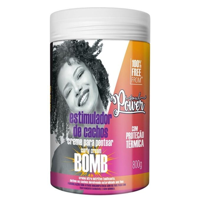 Crema para peinar rizada bomba de crecimiento- soul power 800G