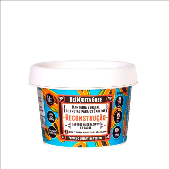 Be(m)dita Ghee  Reconstruccion Papaya y Queratina Vegetal- Lola Cosmetics 100ml
