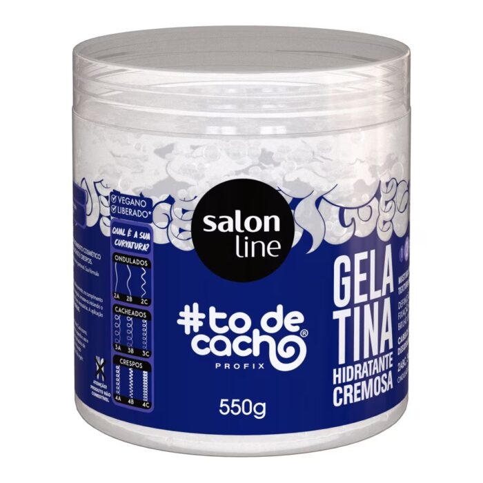 Gelatina #todecacho Hidratante Cremosa - Salon Line