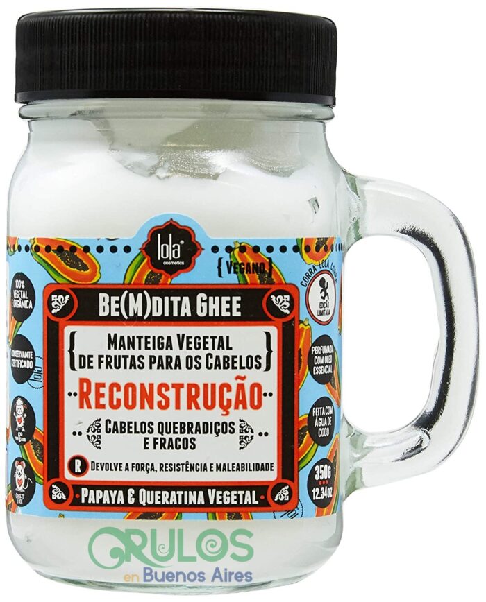 Be(m)dita Ghee  Reconstruccion Papaya y Queratina Vegetal- Lola Cosmetics - Imagen 2