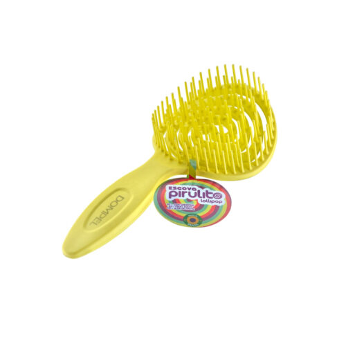 Cepillo de Cabello Pirulito  DOMPEL - Amarillo