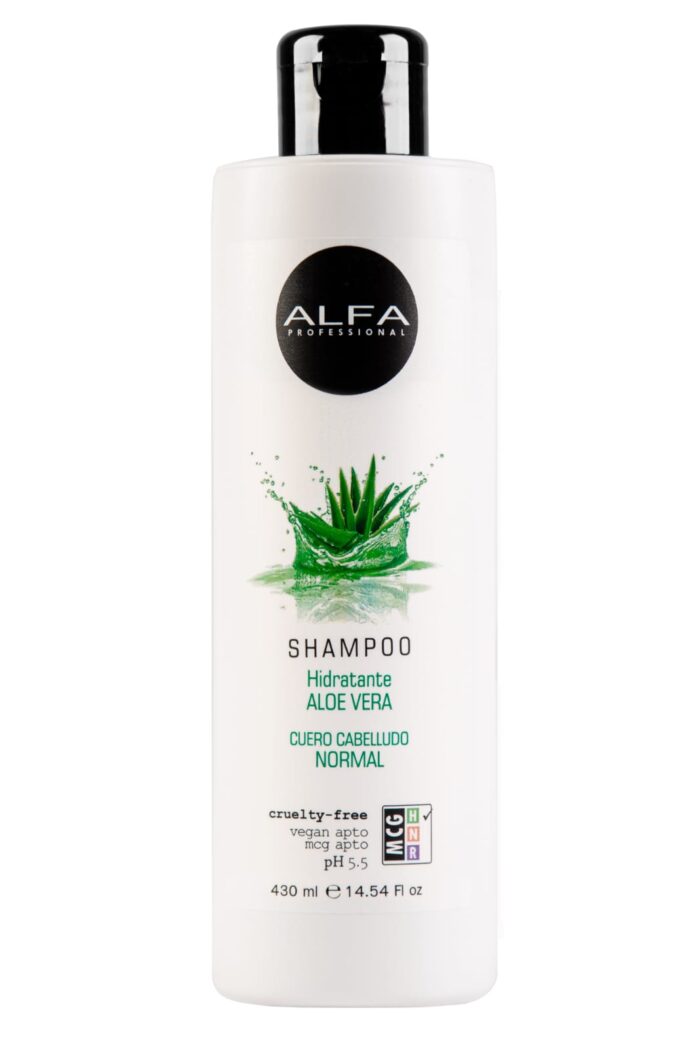 Shampoo Hidratante con ALOE VERA - ALFA FREE