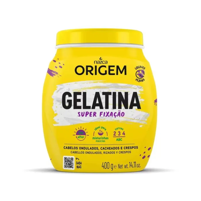 Gelatina Super fixacao Origem - 400g