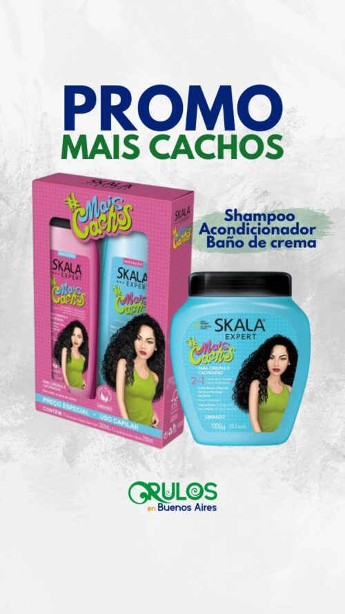 kit SKALA Mais cachos