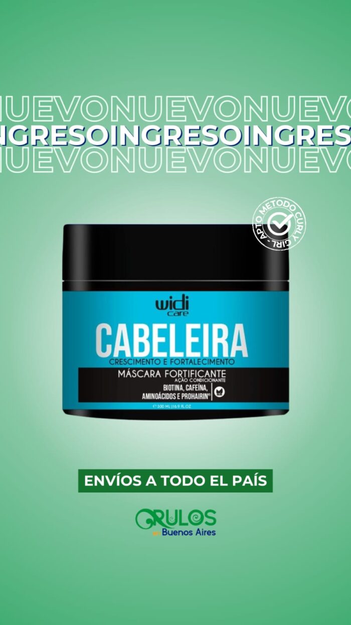 Máscara Fortificante Cabeleira Crescimento e Fortalecimento 300g - Widi Care  - Imagen 2