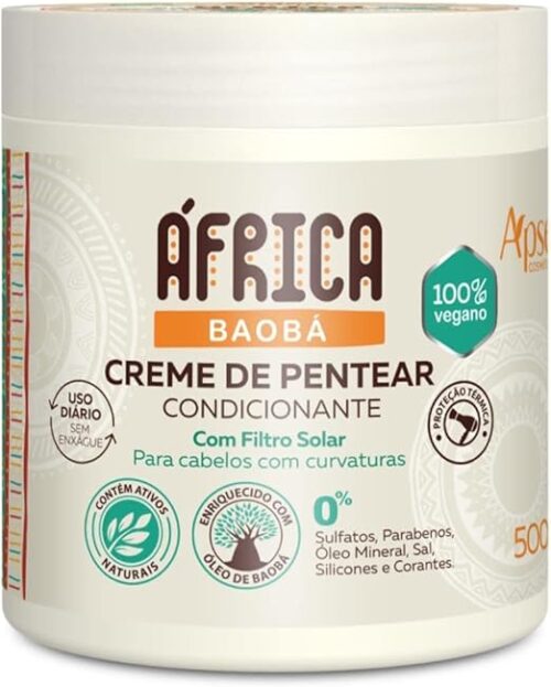 Crema para peinar acondicionante África Baobá 500g - Apice