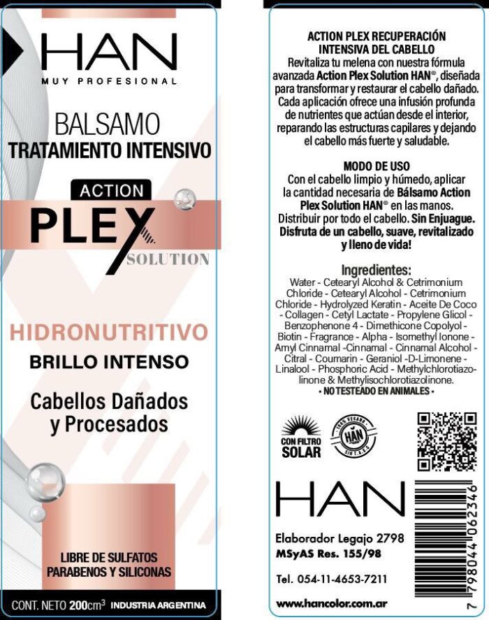 Han Bálsamo Action Plex Solution x100ml - Imagen 3