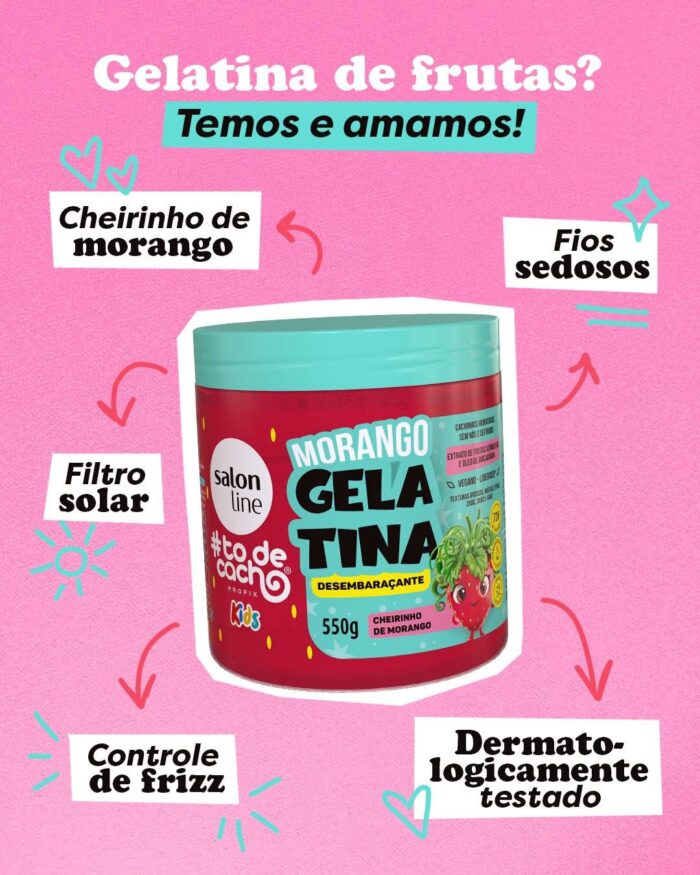Gelatina Morango (frutilla) - Salon line - Imagen 5