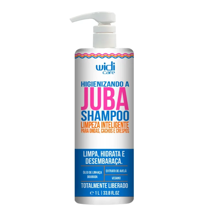 Shampoo higienizando a Juba limpeza inteligente 1L - Widi Care